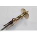Sword Nagin Snake Hand Forged Steel Blade brass plating on handle 36 inch B 962